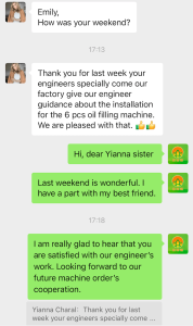 JBL automation machine customer comment 5