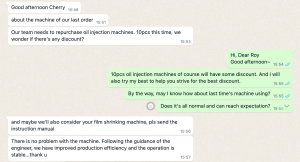 JBL automation machine customer comment 8